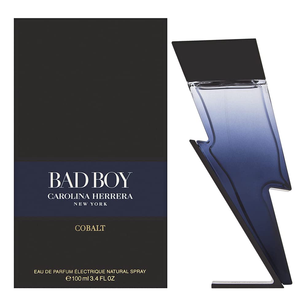 Bad Boy Cobalt By Carolina Herrera, 3.4 Oz Eau De Parfum Spray For Men