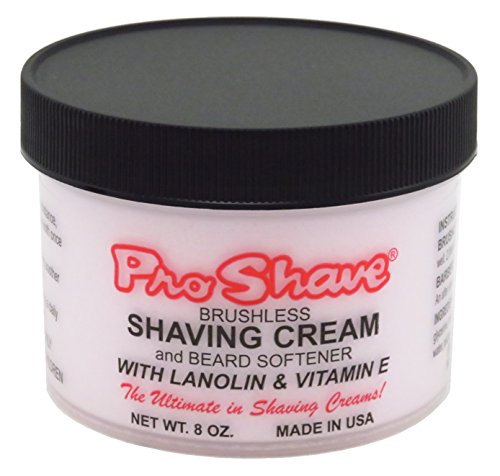 Pro Shave Brushless Shaving Cream & Beard Softener 8 Ounce (235ml) (6 Pack)
