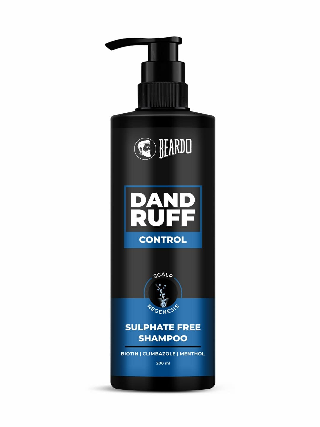 Beardo Dandruff Control Sulphate Free Shampoo For Men 100 Ml | Anti Dandruff | Sulphate And Paraben Free | Climbazole, Menthol &