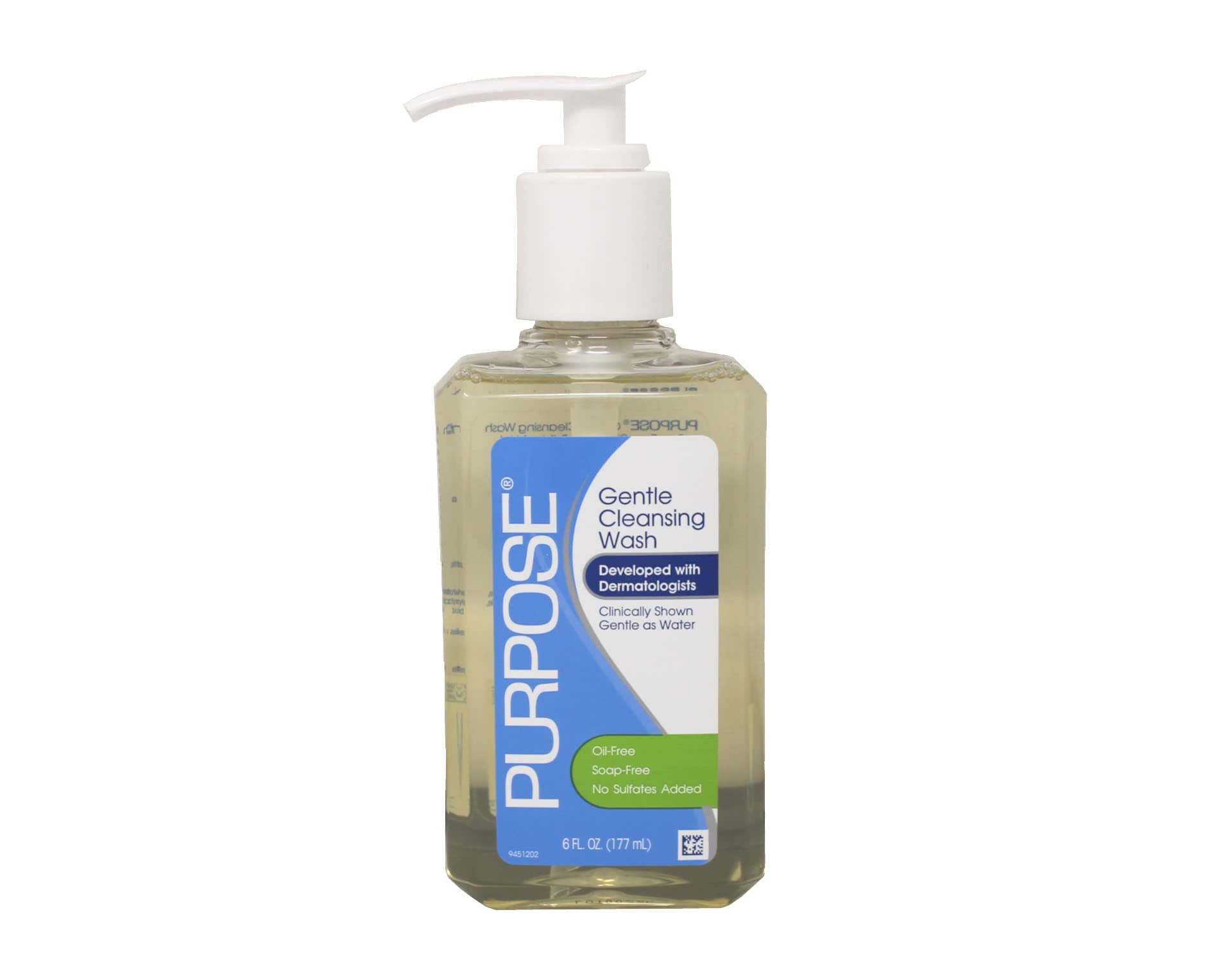 Purpose Gentle Cleansing Wash, 6 oz (Pack of 2)