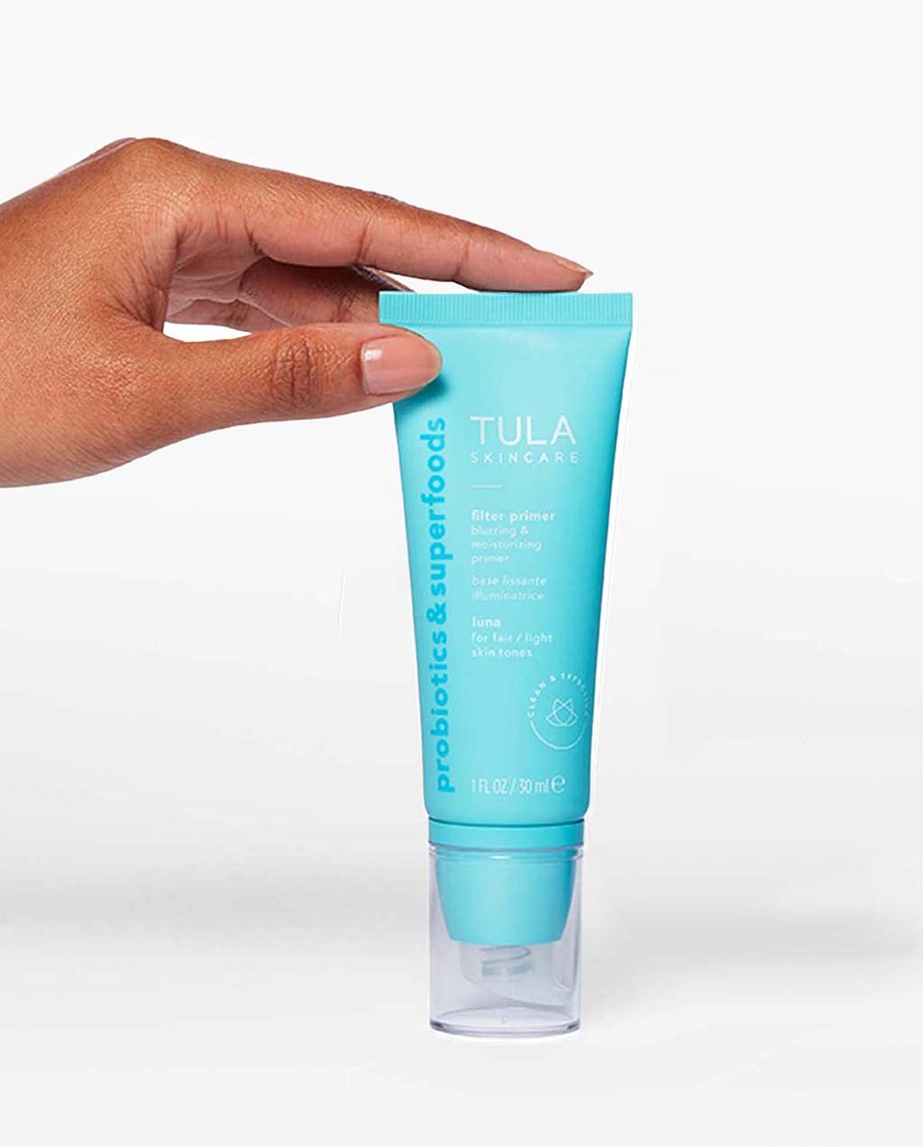 Tula Skin Care Face Filter Blurring And Moisturizing Primer - Luna, Evens The Appearance Of Skin Tone & Redness, Hydrates & Impr