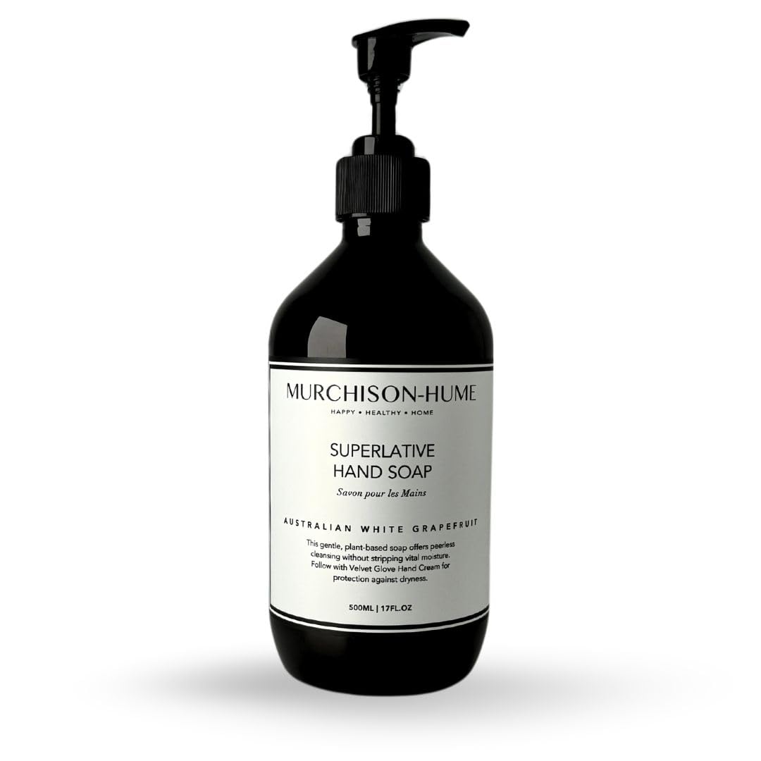 Murchison-Hume Luxury Vegan Hand Soap With Pump Dispenser, Moisturizing Hand Wash, Sls, Paraben & Cruelty-Free, 17Oz (Australian