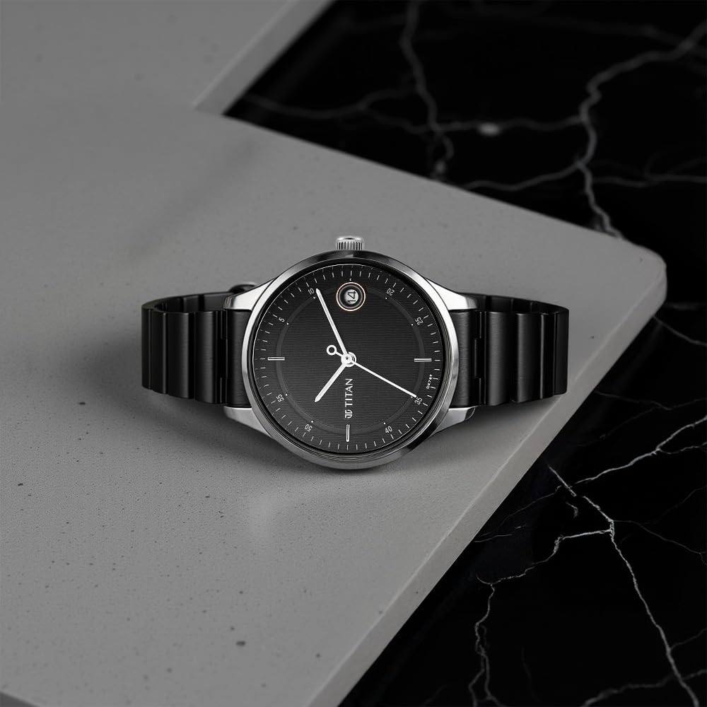 Titan Analog Black Dial WomenS Watch-2649Km01/Np2649Km01/Nq2649Km01