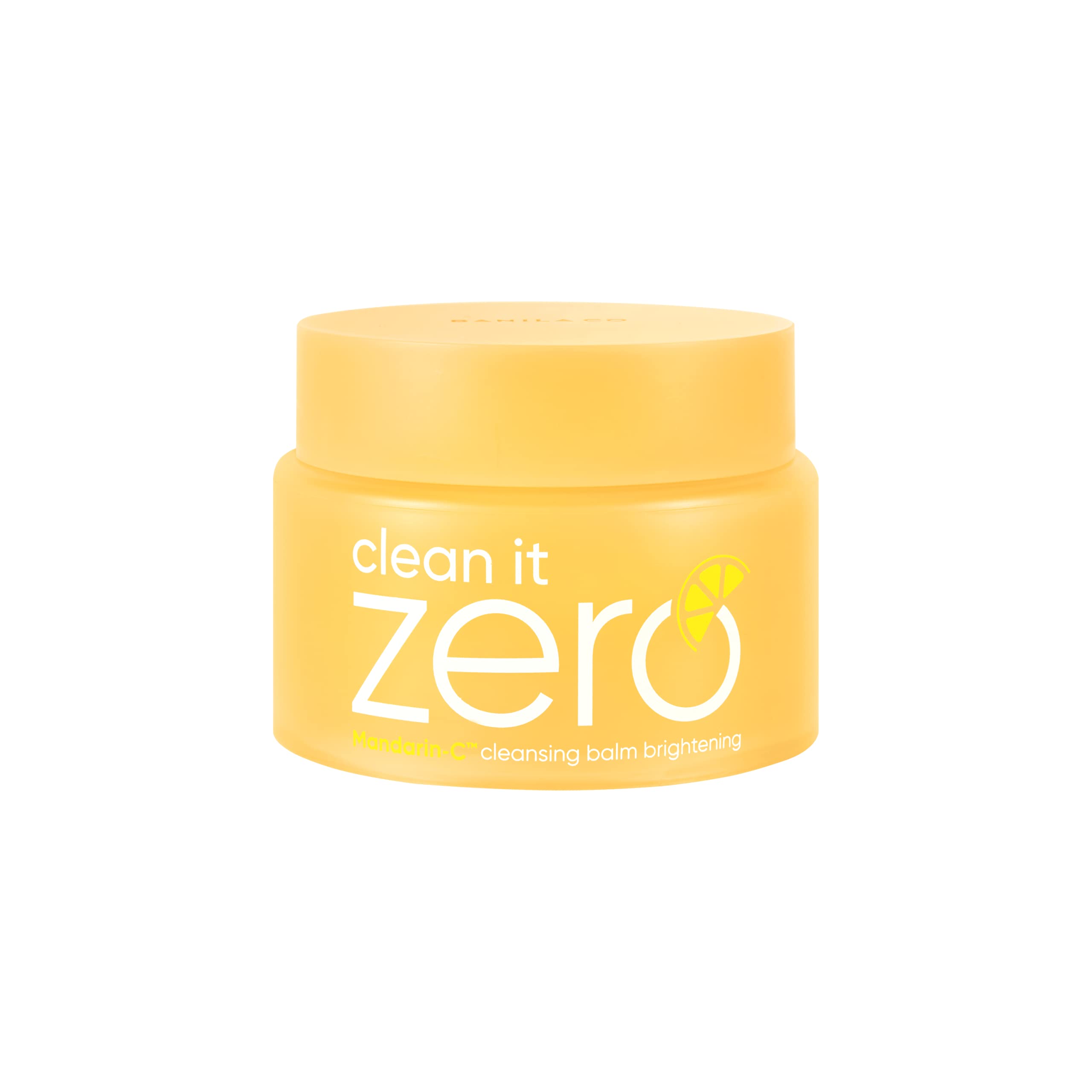 Banila Co Clean It Zero Mandarin-C Cleansing Balm Brightening - Refreshing Makeup Remover With Vitamin C & Citrus Extracts, Kore