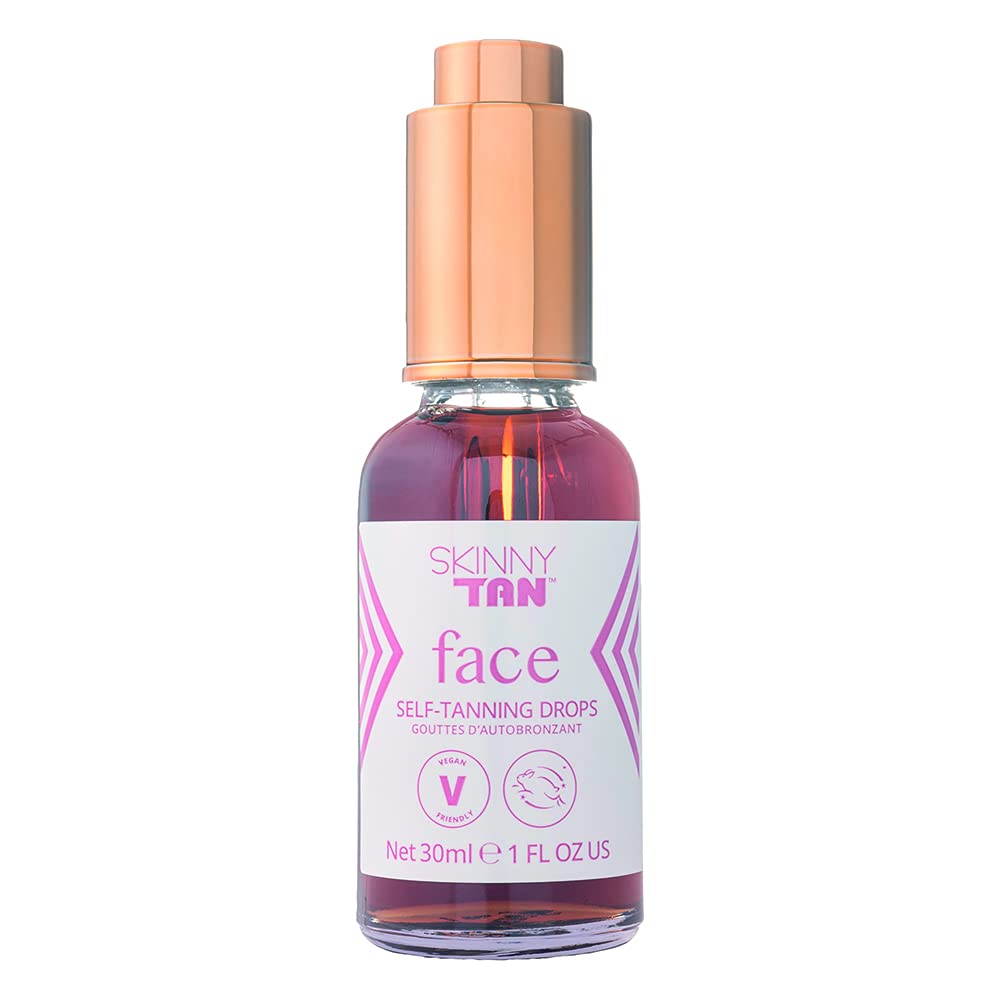 Skinny Tan Self Tanning Drops | Add To Your Favorite Moisturizer To Make A Hydrating Gradual Tanner | Natural Looking Sunless Ta