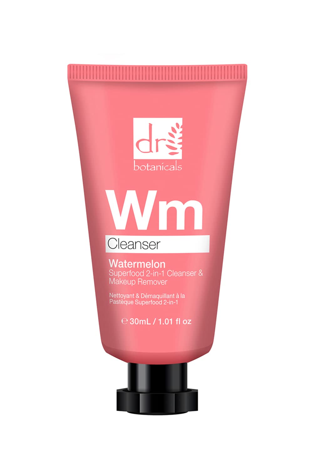 Dr Botanicals Natural Superfood 2 In 1 Facial Cleanser & Makeup Remover With Watermelon Seed Oil, Omega Acids For Dry, Oily Skin