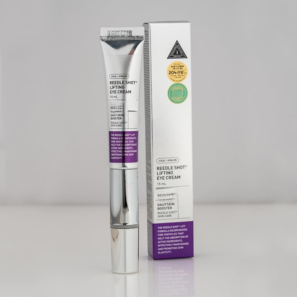 Reedlee Shot Lifting Eys Cream 15Ml, Anti Wrinkle And Firming Moisturizing Eye Creamm With Collagen & Vibrating Device For Wrink