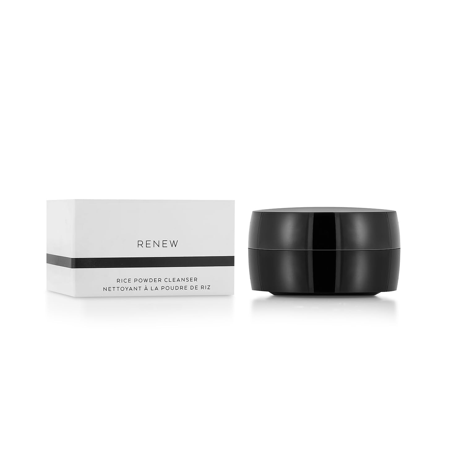 BERLET M.D. RENEW: Rice Powder Cleanser, Gentle PowdertoFoam Exfoliating Face Wash with Rice Bran, Indica Flower & Flaxseed Oi