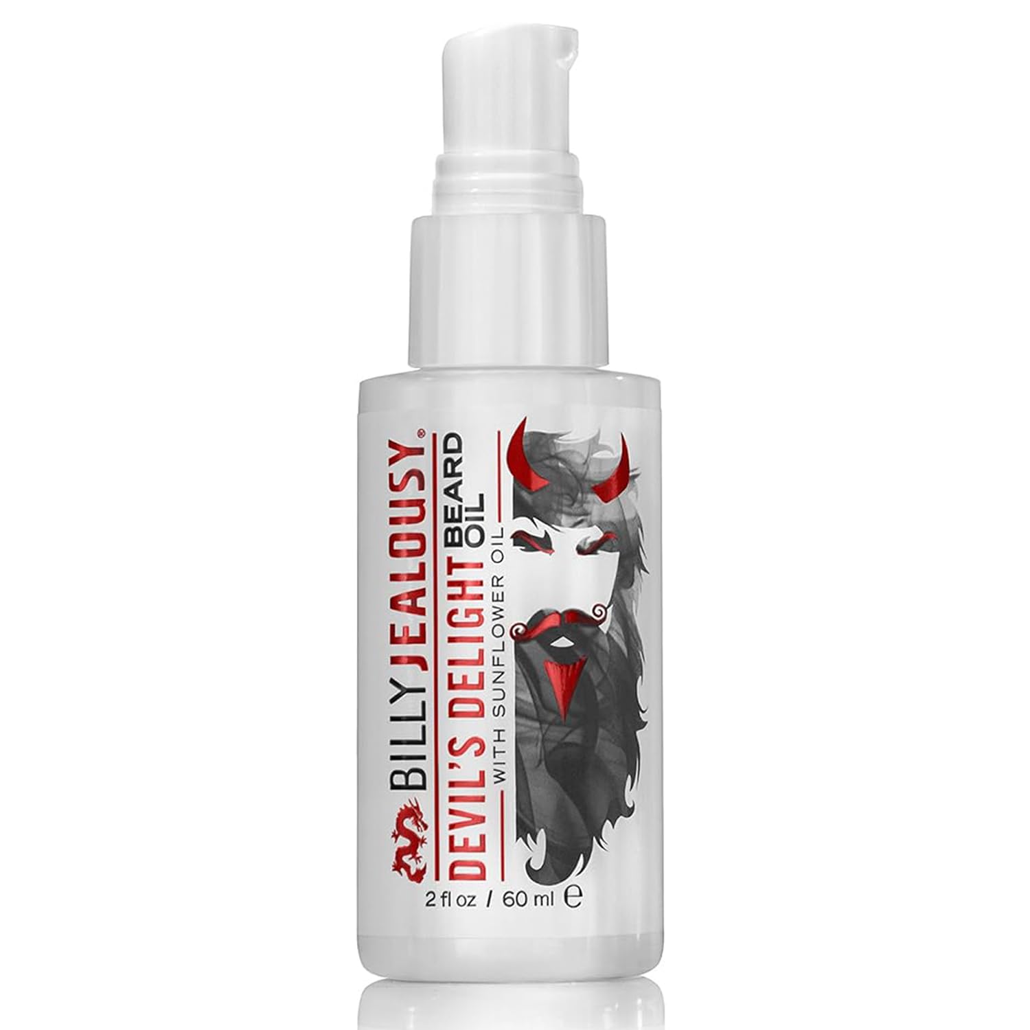 Billy Jealousy Beard Oil for Men, Weightless, Low Shine, and Hydrating Beard Moisturizer for Softer Hair, Helps Prevent Itching 