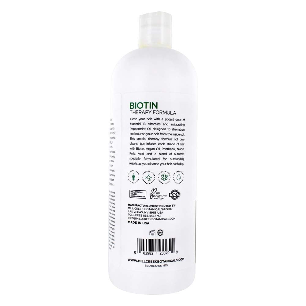 Mill Creek Botanicals - Biotin Therapy Formula Shampoo - 32 Fl. Oz.