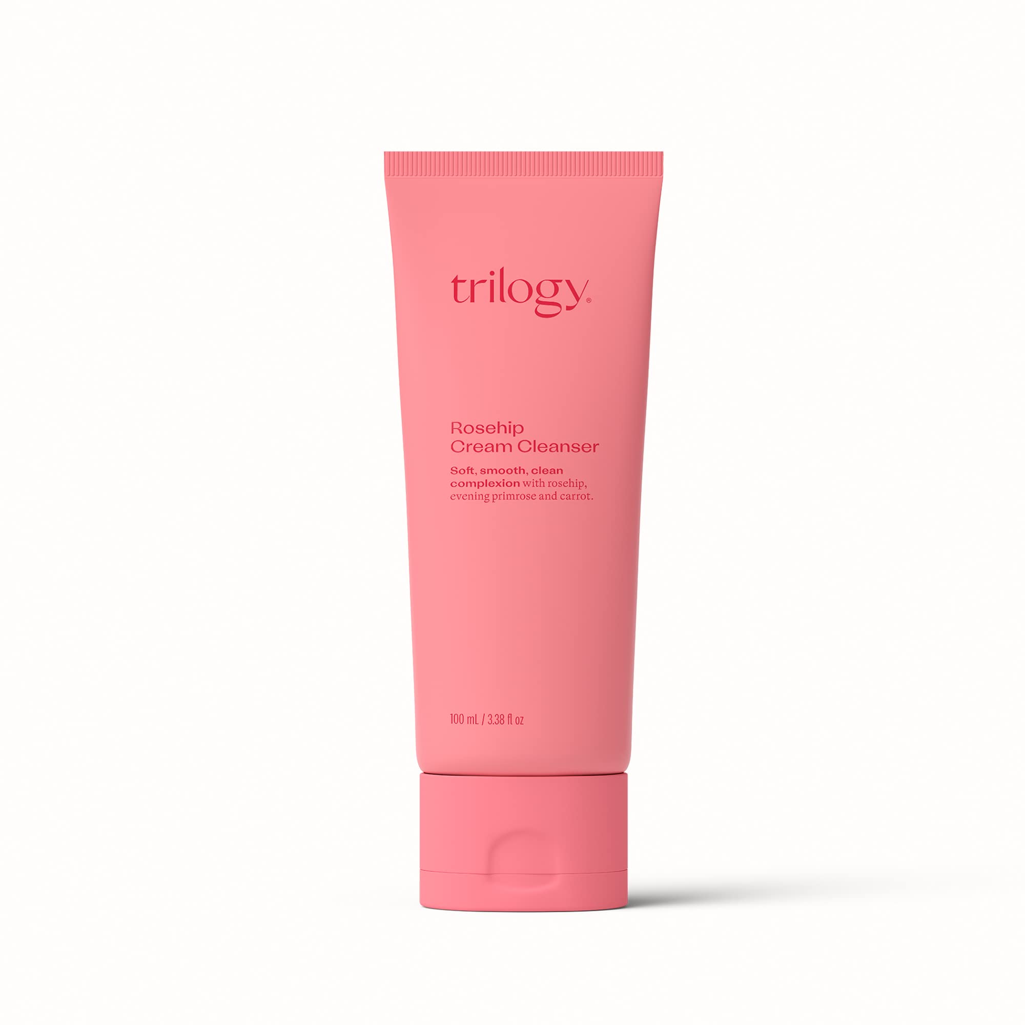 Trilogy Cream Cleanser for Unisex, 3.3 Ounce