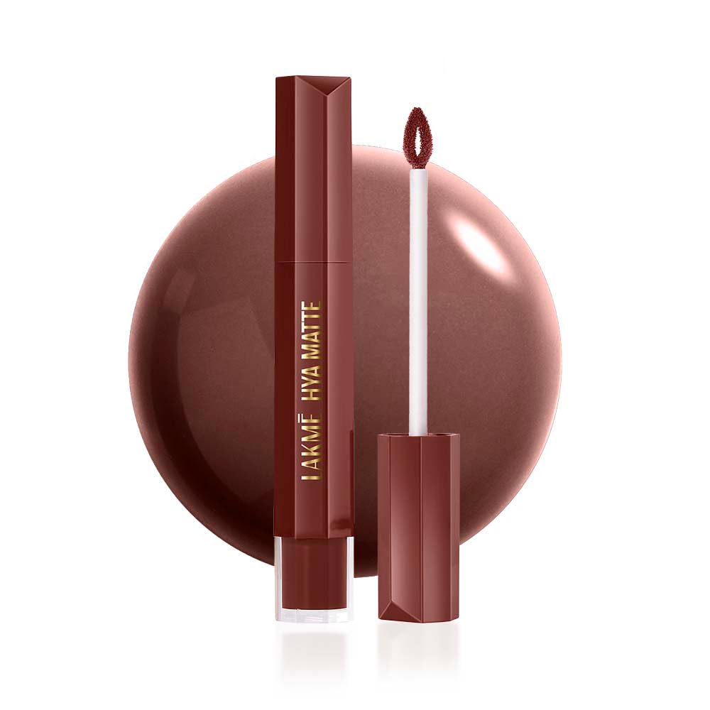 Lakm 9To5 Hya Matte Lip Liquid + Hyaluronic Acid Monday Mocha 5.3Ml