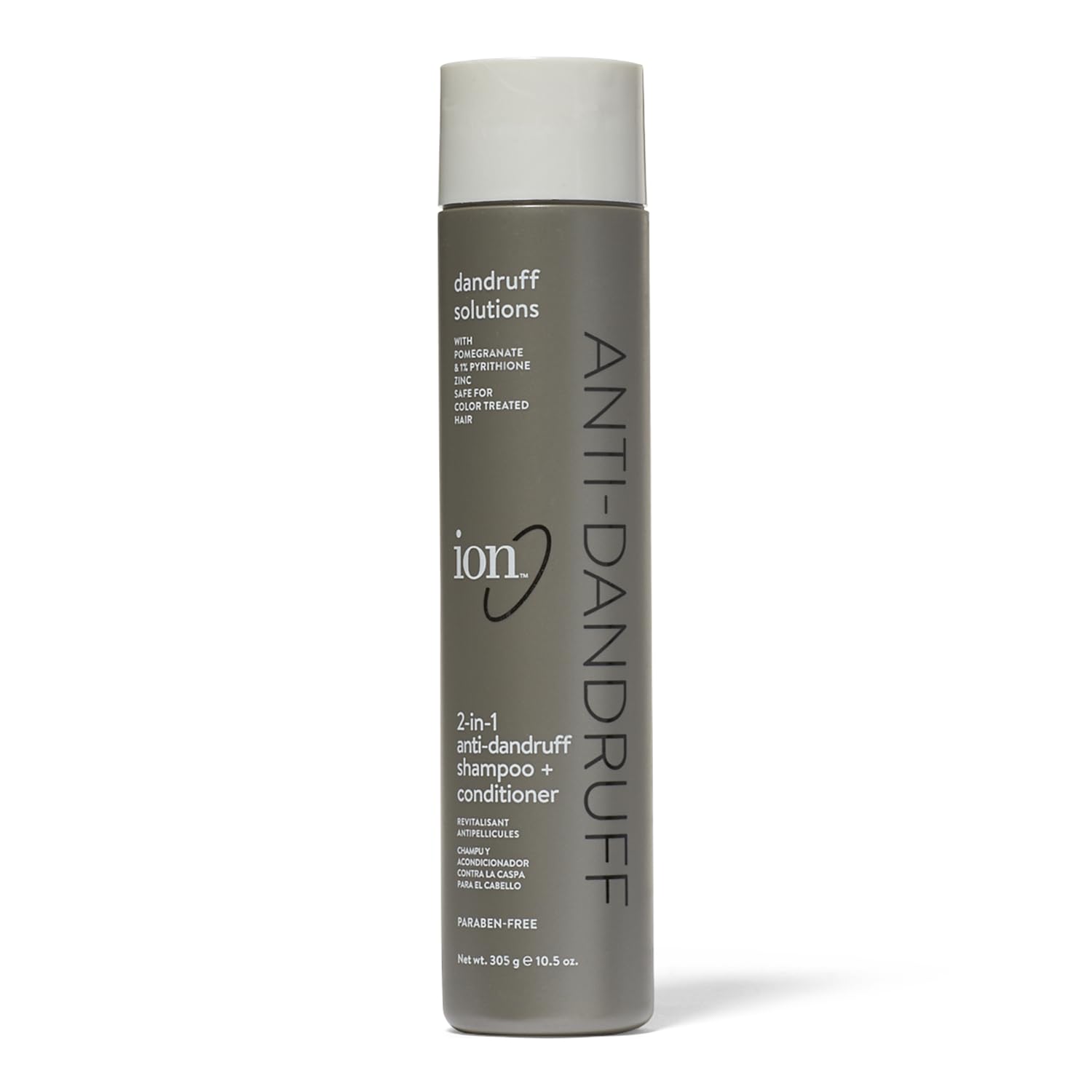 ion 2 in 1 Anti Dandruff Shampoo & Conditioner, Gently Cleanses, All Hair Types, Relieves Irritation, Itching, and Flaking, Vega