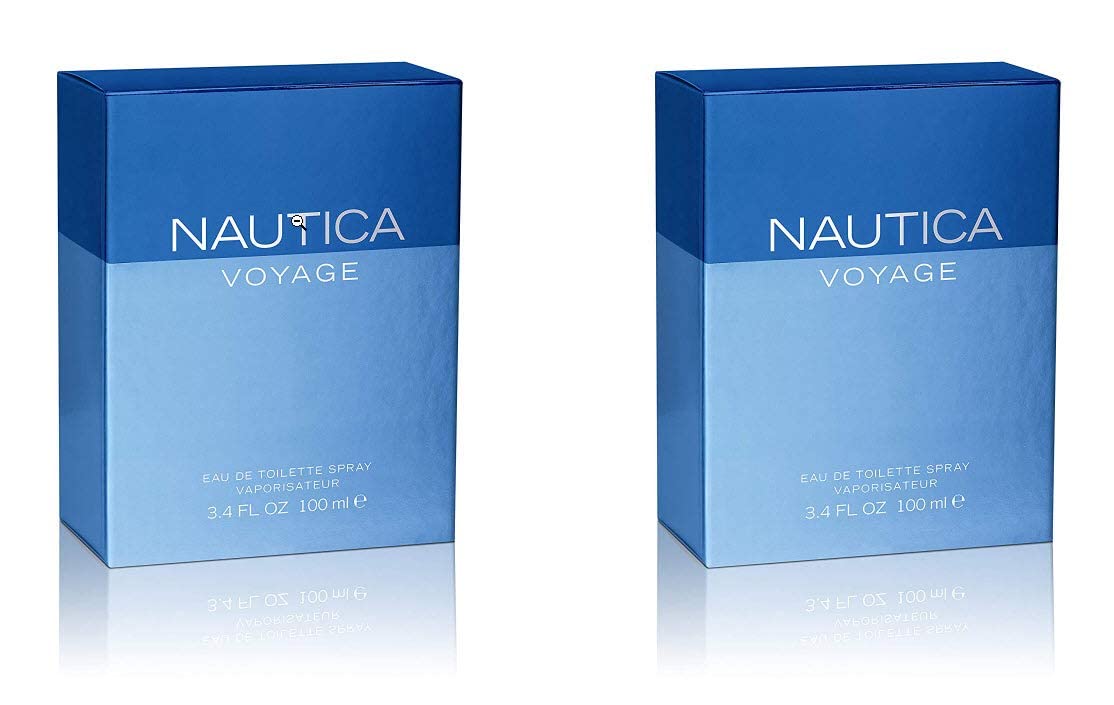 Nautica Voyage By Nautica For Men - 3.4 Oz Edt Spray - (Pack Of 2)