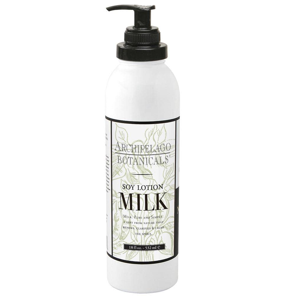 Archipelago Botanicals Soy Milk Lotion  Nurturing, Soothing Daily Body Lotion  Free From Parabens, Phthalates And Gmos (18 Oz)