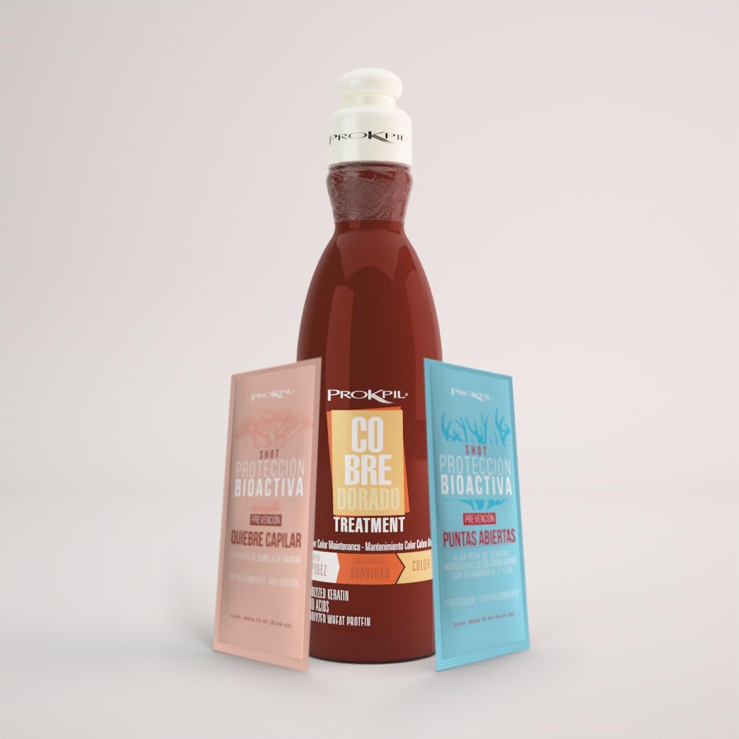 Prokpil Set BioActive Color Protection Nuance | Kit Matizador Proteccin BioActiva (Treatment + Shot Split Ends + Shot Hair B