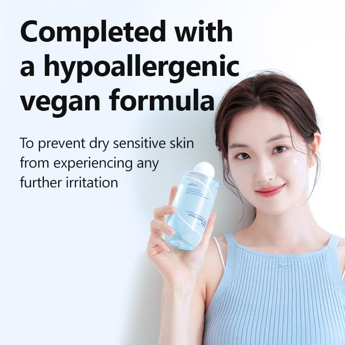 Isntree Ultra-Low Molecular Hyaluronic Acid Toner 300Ml, 10.14 Fl.Oz | Quick Absorbing Hyaluronic Acid Toner | Deeply Hydrates A