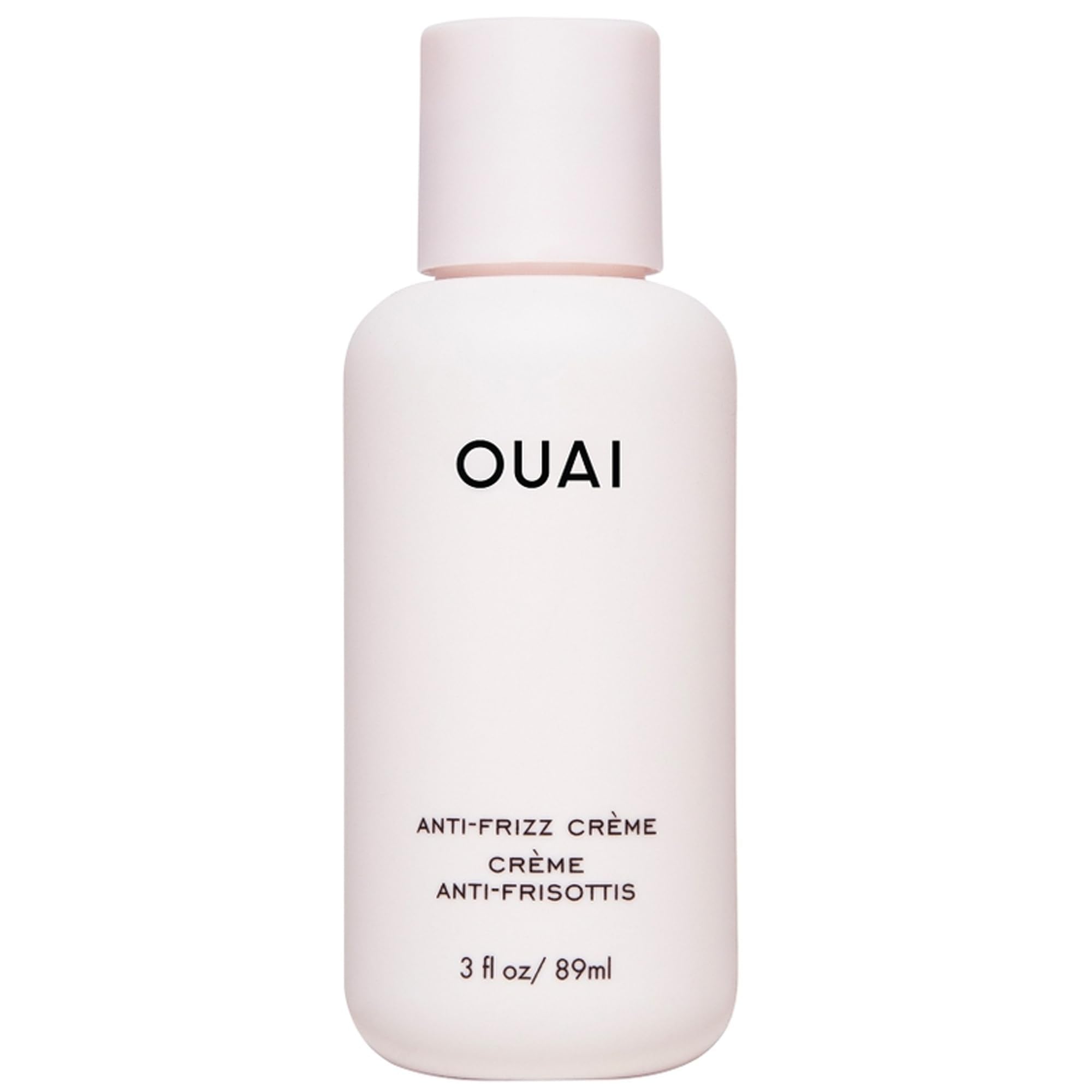 OUAI Anti Frizz Cream Travel Size - Moisturizing Hair Cream with Frizz Control & Heat Protection - Provides Hydration with Jackf