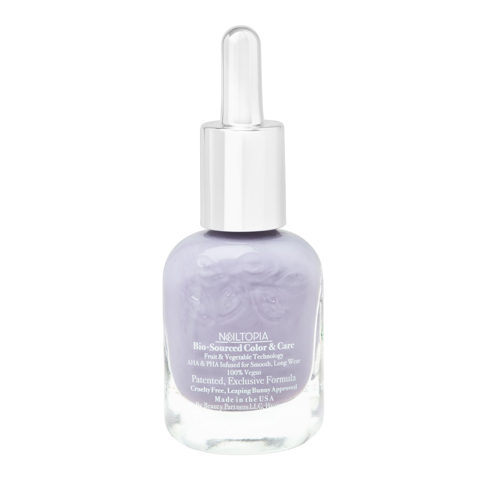 Nailtopia - Plant-Based Chip Free Nail Lacquer - Non Toxic, Bio-Sourced, Long-Lasting, Strengthening Polish - Passion Player (Pa