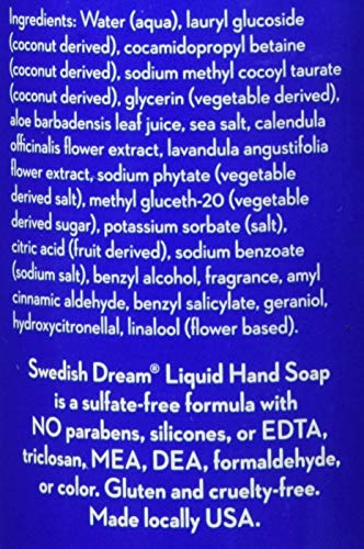 Swedish Dreams Sea Salt Liquid Hand Soap