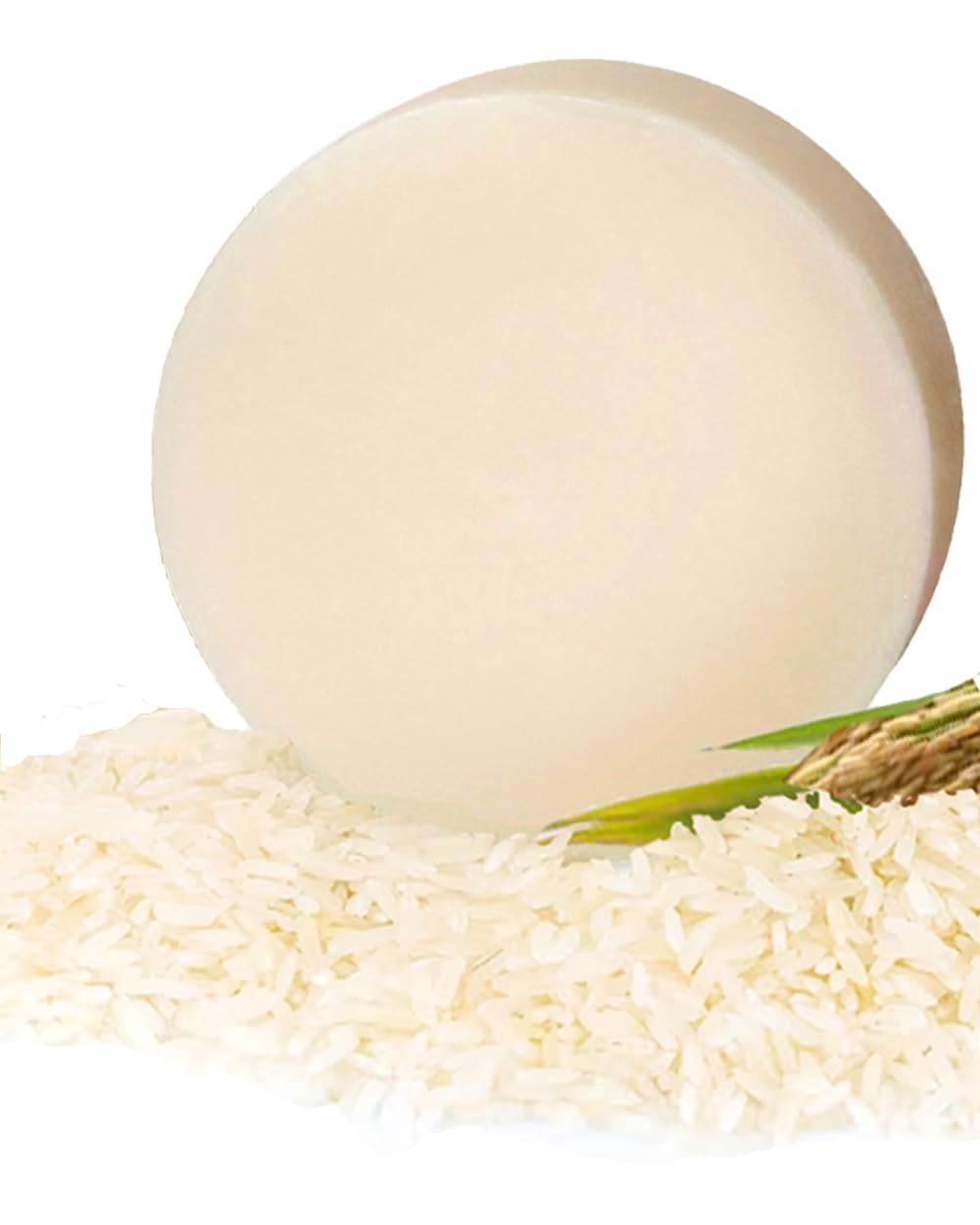 Rice Water Shampoo Bar For Hair Strengthening And Repair - Sulfate-Free, Vegan Formula With Nourishing Oils - Solid Shampoo For
