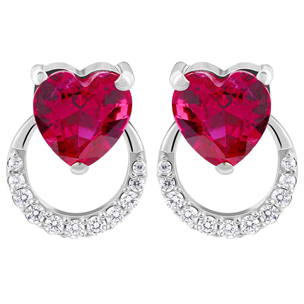 Giva 925 Silver Perfect Earrings| Gift For Girlfriend | With Certificate Of Authenticity And 925 Stamp | 6 Months Warranty*