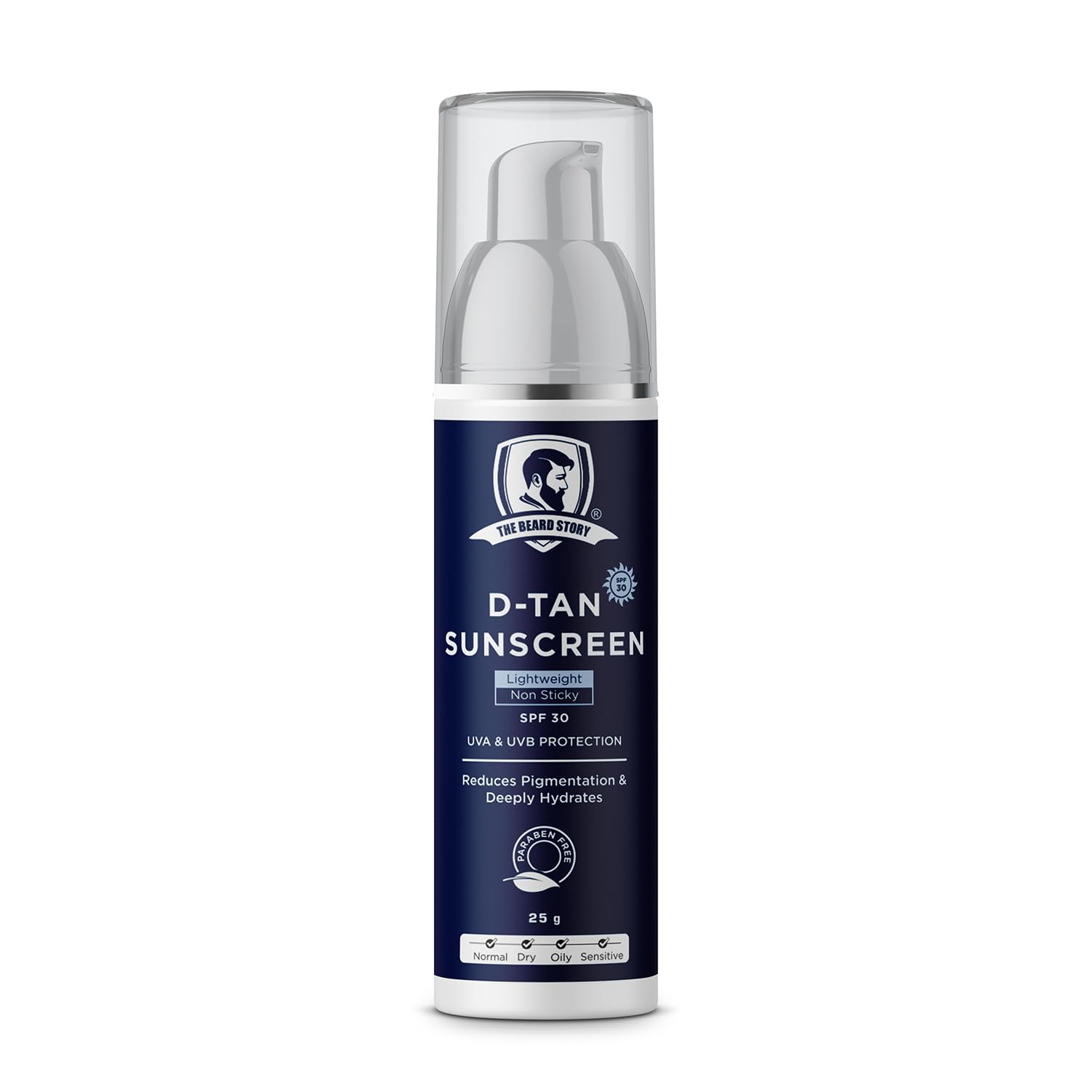 The Beard Story Detan Sunscreen Spf 30 Pa++ | Enriched With Alpha-Arbutin & Beetroot | Uva & Uvb Rays Protection | Brighter Skin