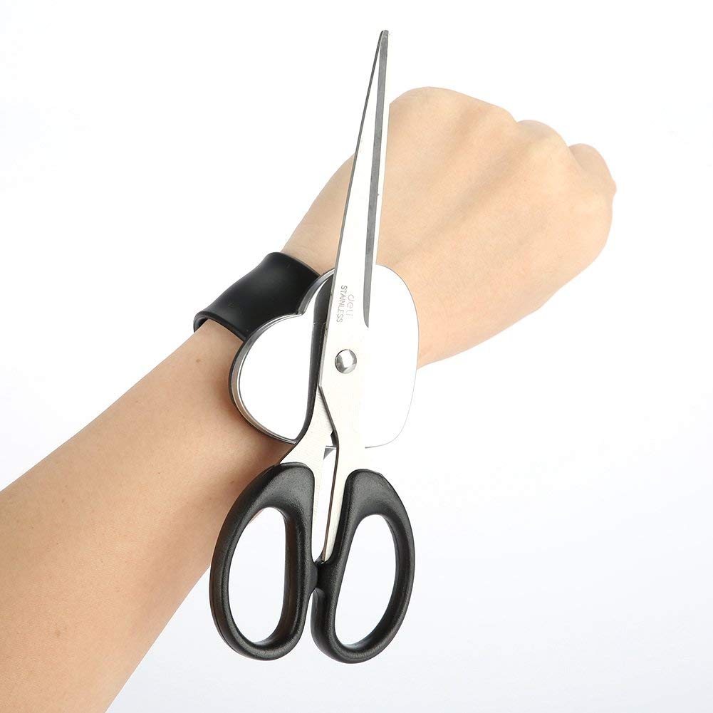 Hairpins Holder, Professinal Quickly-Stick Magnetic Wristband Hair Crips Hairpins Holder Hairdressing Tool For Salon
