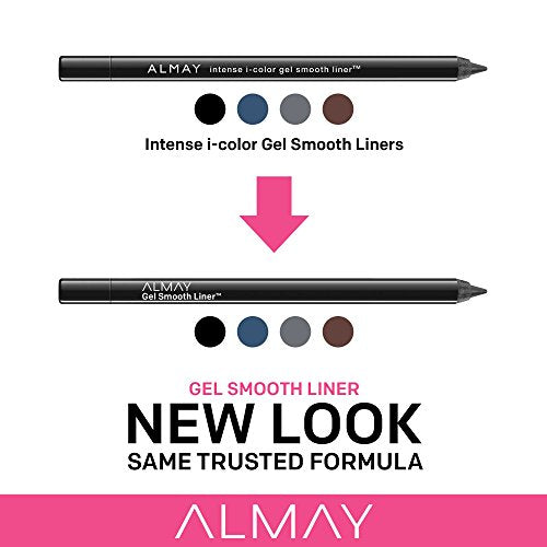 Almay gel Smooth Eyeliner, charcoal, 1 count