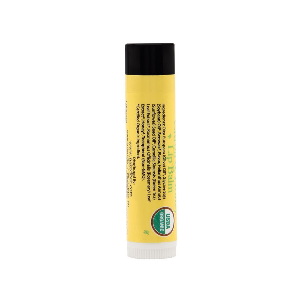 The Naked Bee Citron & Honey Lip Balm (0.15 oz) Moisturizing Lip Balm for Hydrated & Soothed Lips - Lip Moisturizer for Soft, Sm