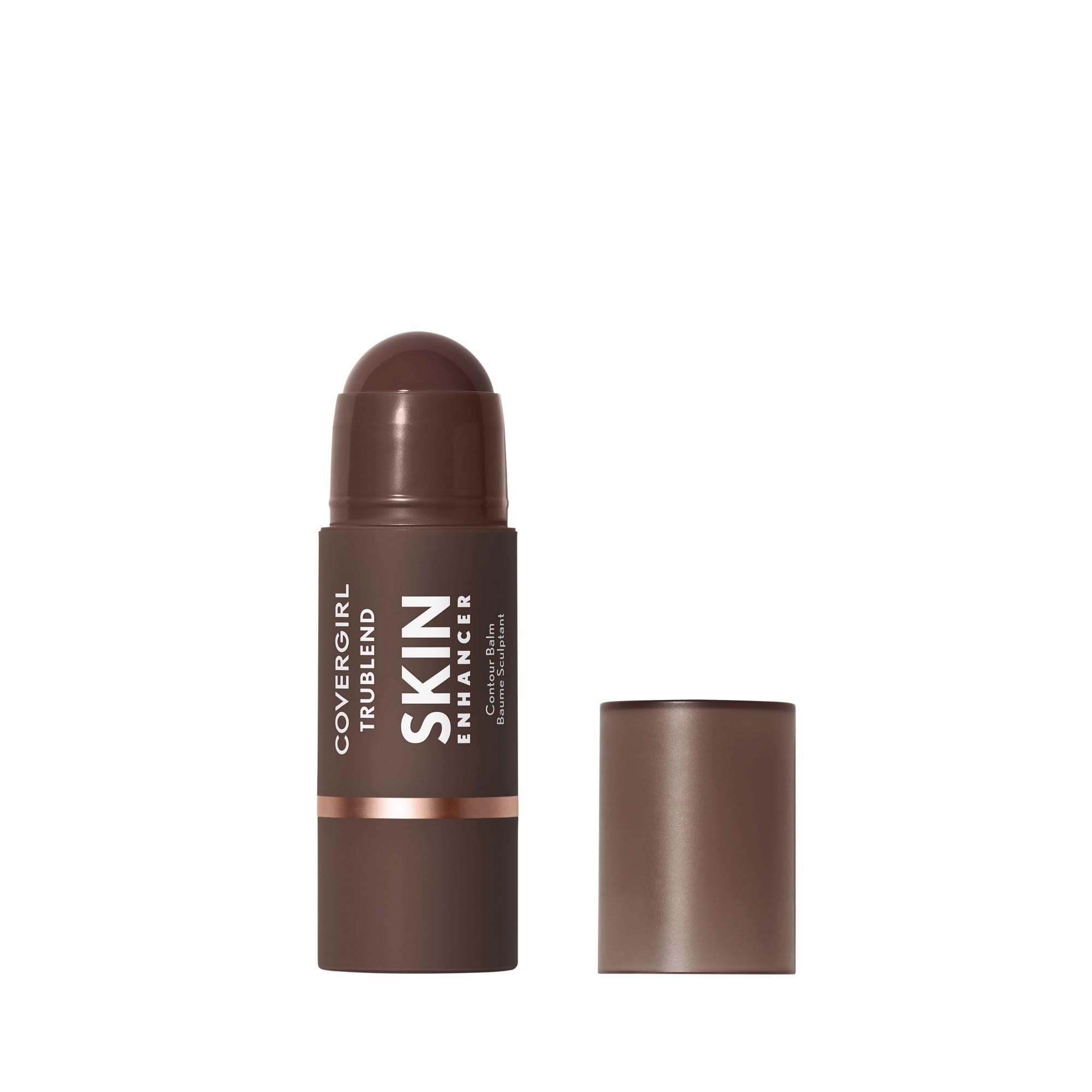 CoverGirl Trublend Skin Enhancer Contour Stick Balm, 140 Carved, Vegan Formula, Easy to Use, Glides on Effortlessly, NonGreasy,