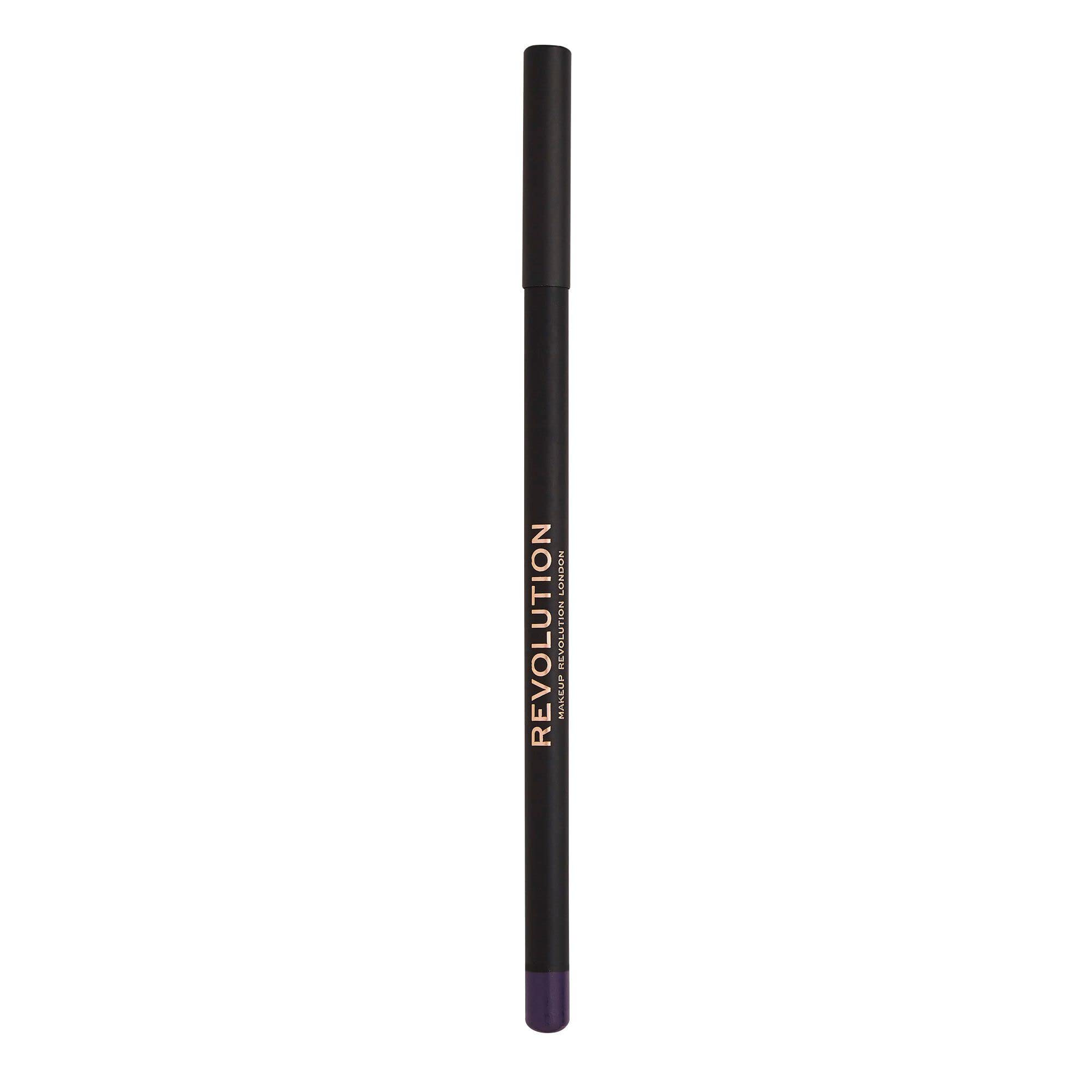Makeup Revolution Eyeliner Pencil, Highly Pigmented, Create Smokey Eye Looks, Vegan & Cruelty-Free, Black, 1.3g