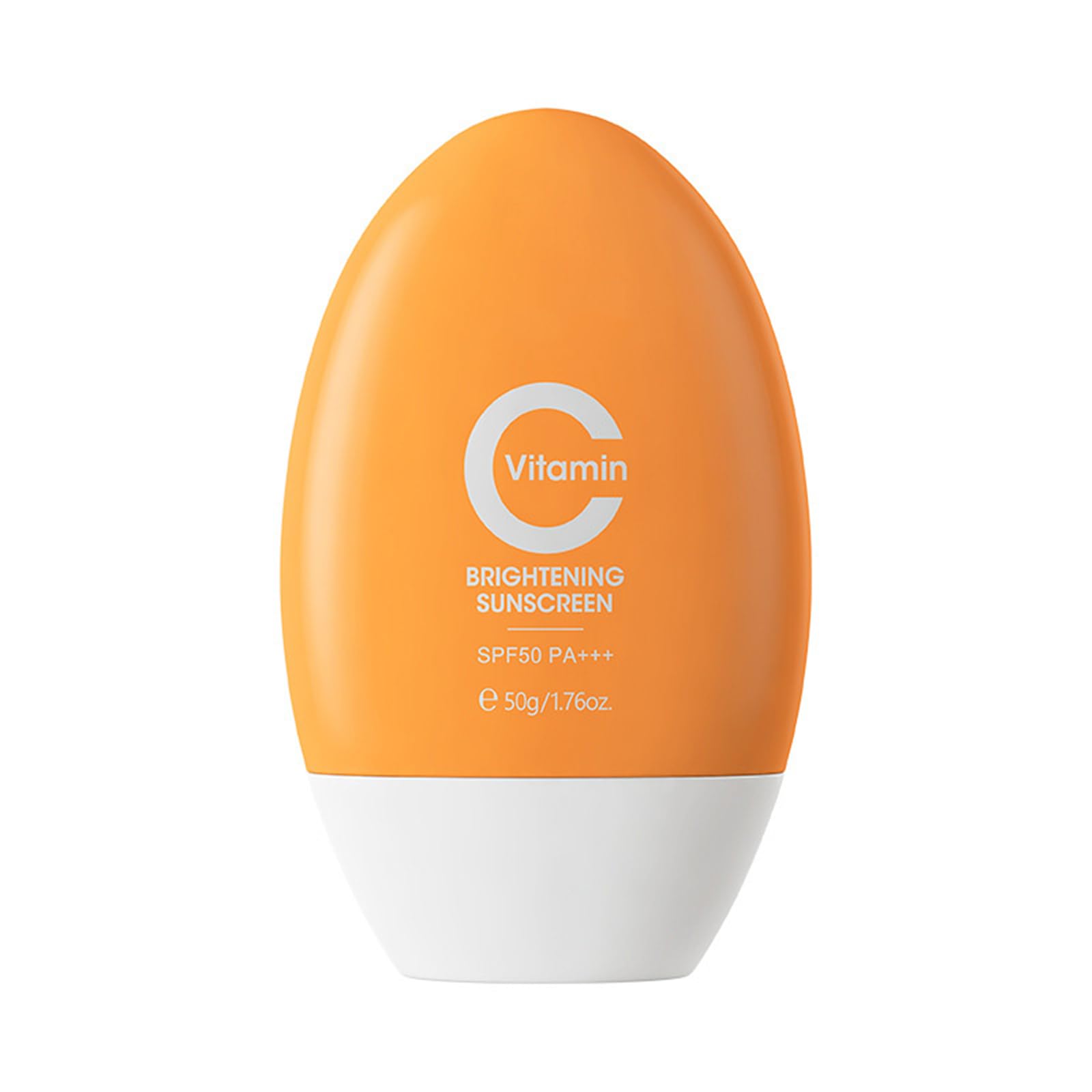 Vitamin C Sunscreen Cream SPF 50,Broad Spectrum Sun Protector Lotion For Face & Body,Lightweight and Non-Greasy Finish,Water Res