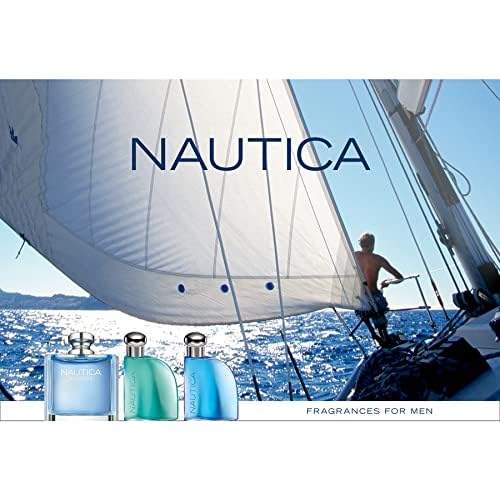 Nautica Classic Eau De Toilette For Men - Citrusy And Earthy Scent - Aromatic Notes Of Bergamot, Jasmine, And Musk - Great For E