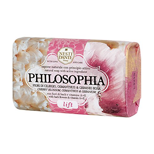 Nesti Dante Philosophia Natural Soap, Liftcherry BlossomOsmanthus and geranium With Bach Flowers and Vitamin E, 88 Ounce
