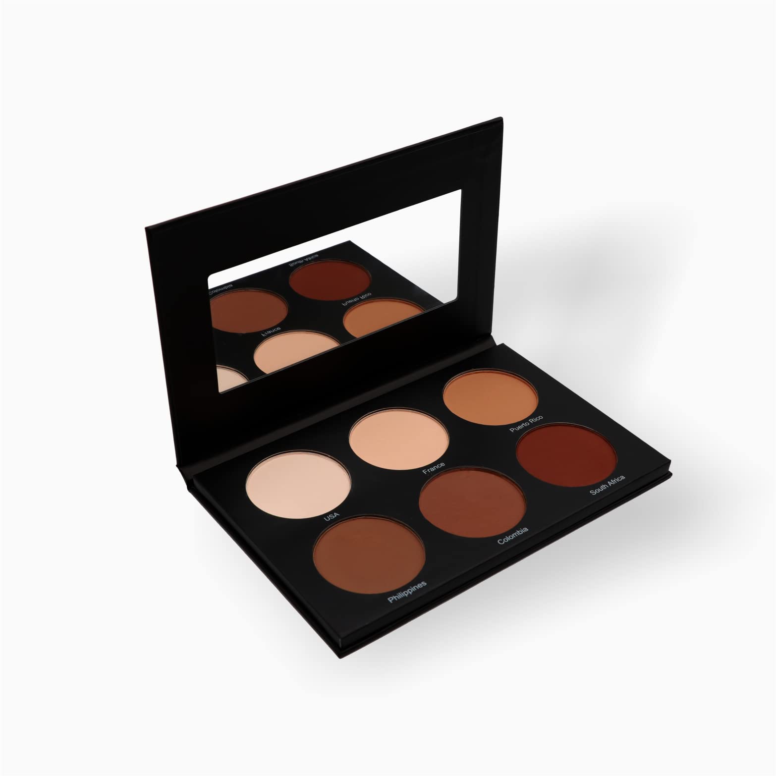 Muba Cosmetics Universal    Contour Palette Face Makeup Kit - Contour Powder, Face Palette - Contour Kit With 6 Different Shades