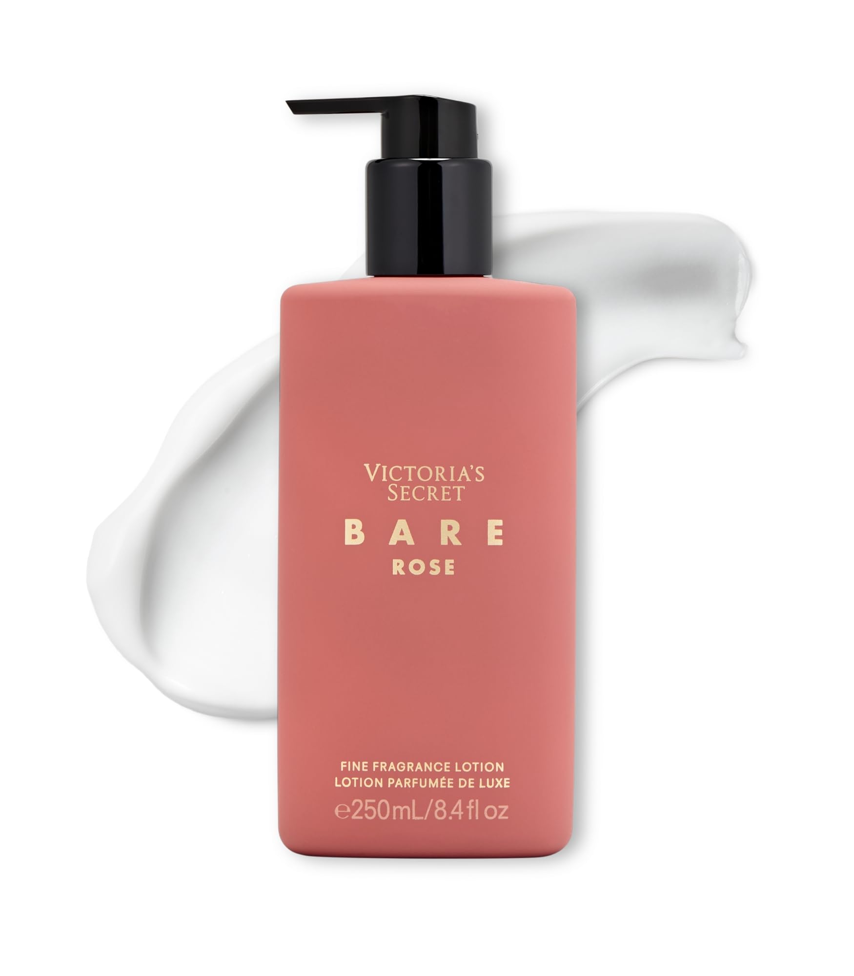 Victoria 's Secret Bare Rose Fragrance Body Lotion, Notes of Pear Skin, Rosa Centifolia & Sheer Woods (8.4 oz)