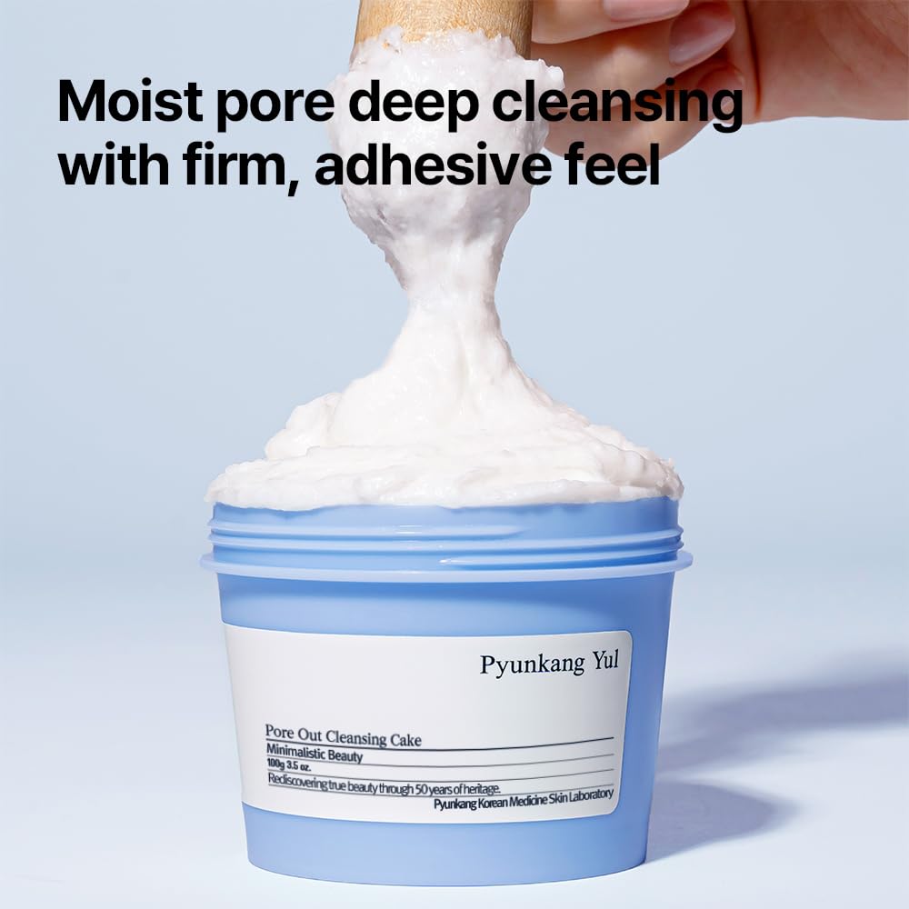 Pyunkang Yul [PKY Pore Out Faicial Cleanser, Sticky Clay absorbs impurities & Makeup, Deep Pore Cleansing with Moisture (3.38 Fl