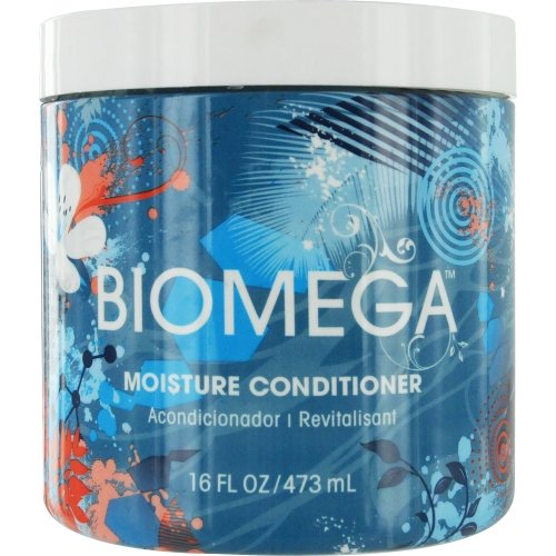 Biomega Moisture Conditioner, 16 Oz, Conditioner Infused With Hydrating Moisturizers And Keratin Amino Acids, Repairs Damage And