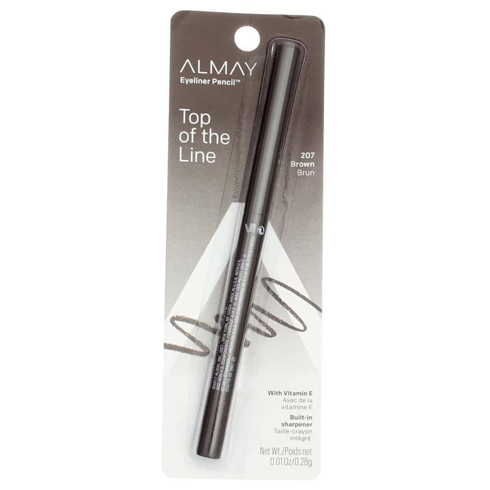 ALMAY Eyeliner Pencil, Brown [207], 0.01 oz