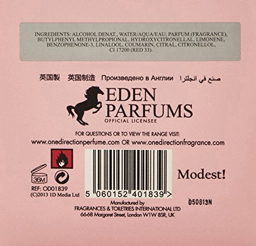 One Direction Our Moment Eau De Parfum Spray For Women, 34 Ounce