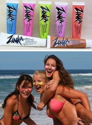 Zinka Colored Waterproof Sunblock - Black