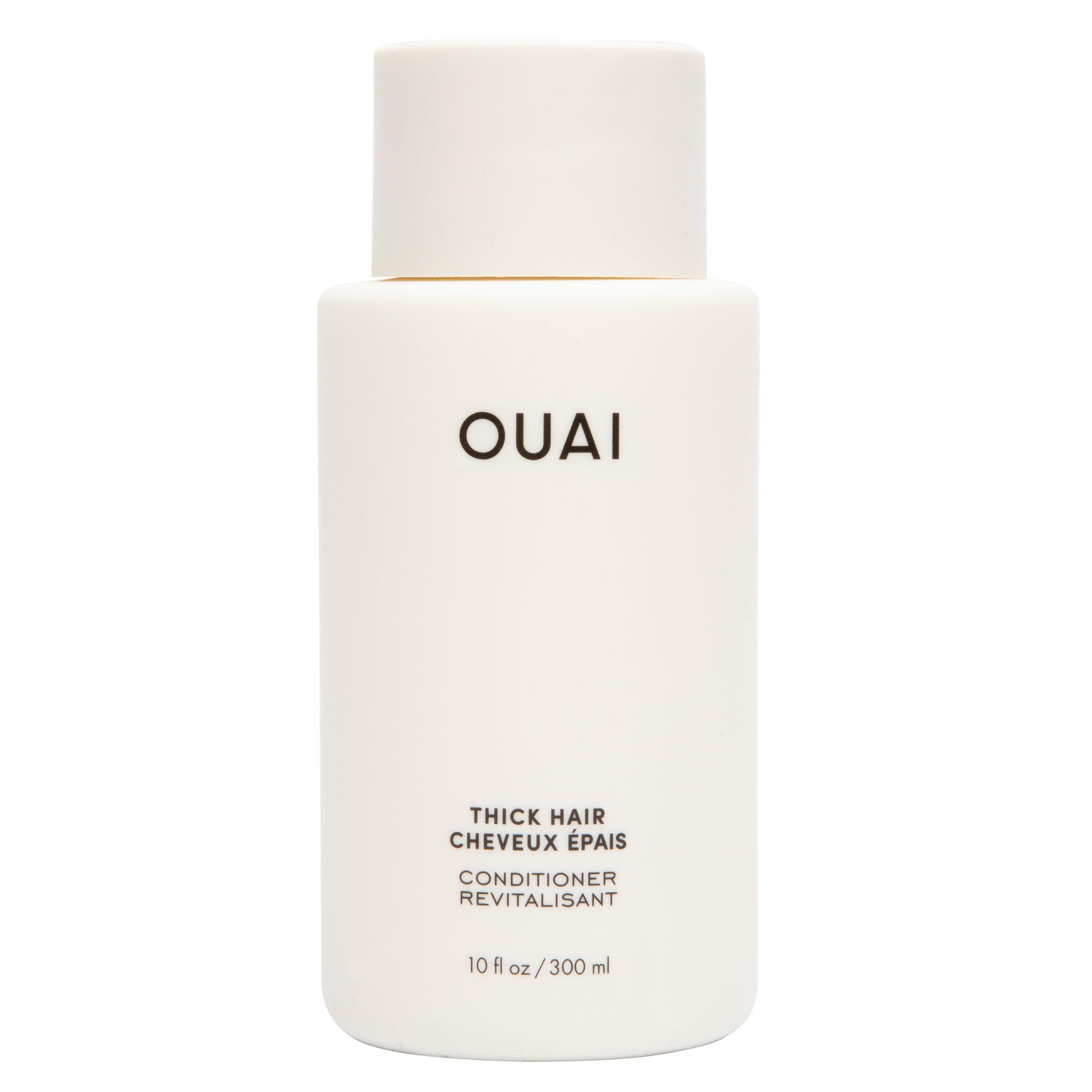 OUAI Thick Hair Conditioner - Moisturizing Conditioner for Dry, Frizzy Hair - Keratin, Marshmallow Root, Shea Butter and Avocado