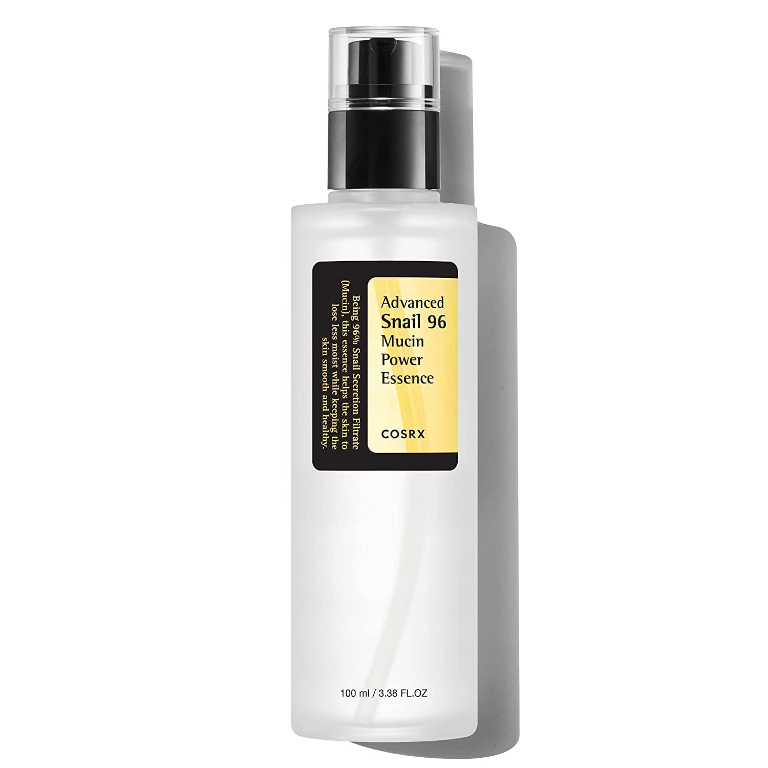 Cosrx Snail Mucin 96% Power Repairing Essence 338 Floz 100Ml, Hydrating Serum For Face With Snail Secretion Filtrate For Dull Sk