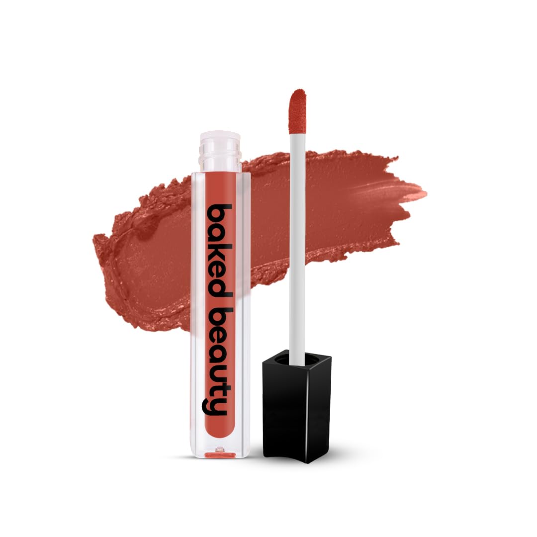 Baked Beauty Mousse Liquid Lightweight Matte Lipstick 4.5Ml (Seal The Deal)
