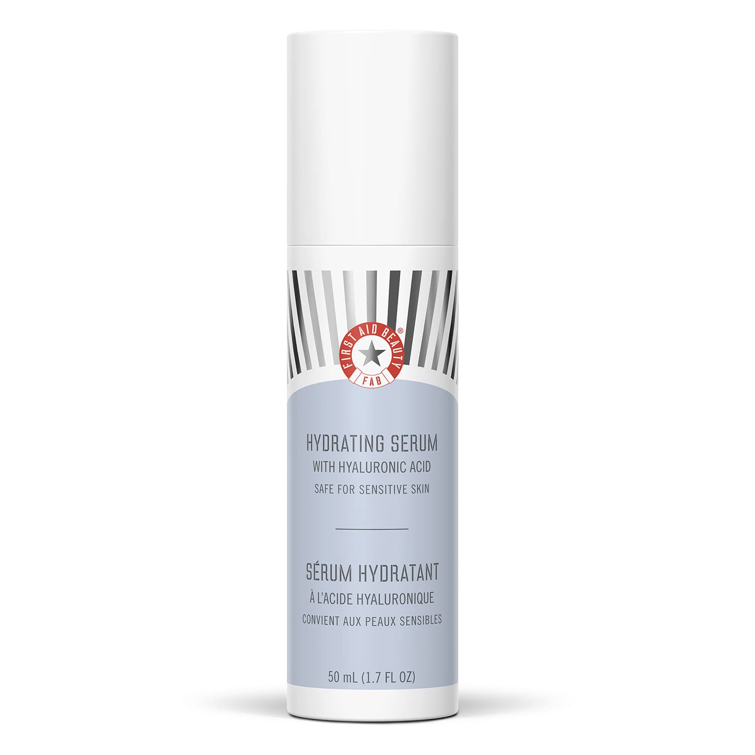First Aid Beauty - Hydrating Serum with Hyaluronic Acid, Provides 24 Hours of Hydration, Lightweight Formula with Squalane & Col