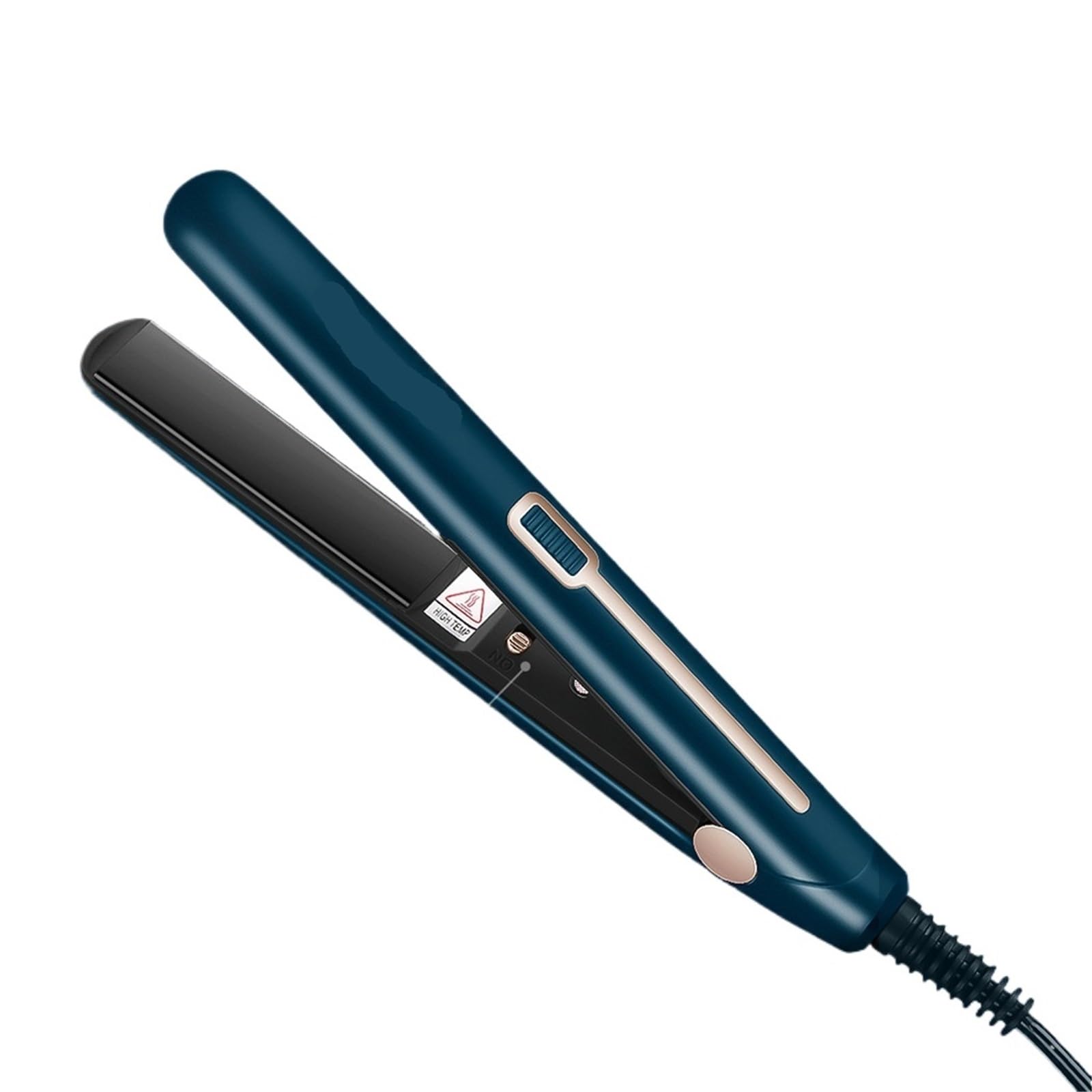 Mini Hair Flat Iron 2 in 1 Hair Straightener and Curler Portable Straightening Iron Constant Temperature(HS353B,US)