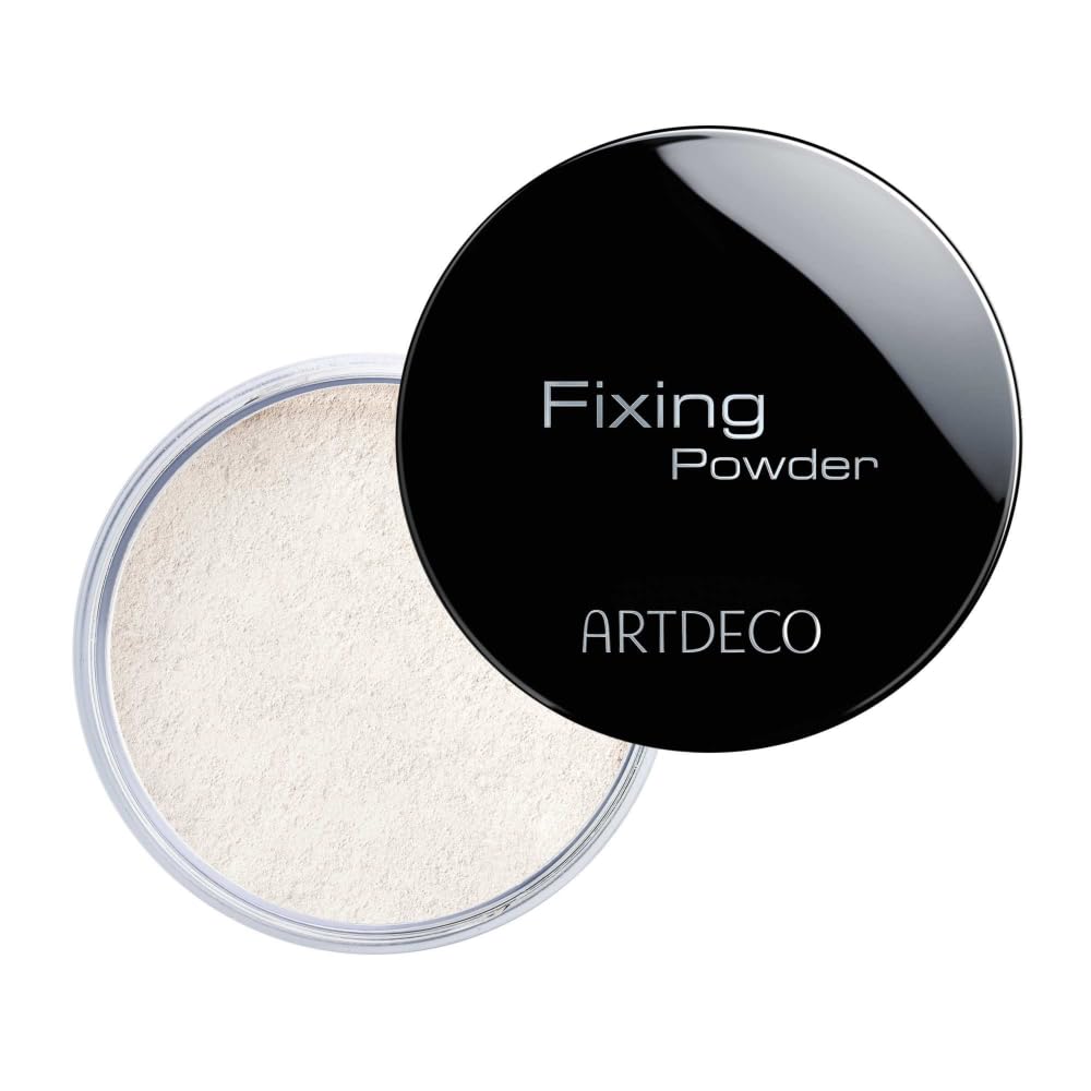 ARTDECO Fixing Powder - Waterproof Transparent Loose Setting Powder - Mattifies Makeup, Sets Cream Products - Ideal for Oily Ski