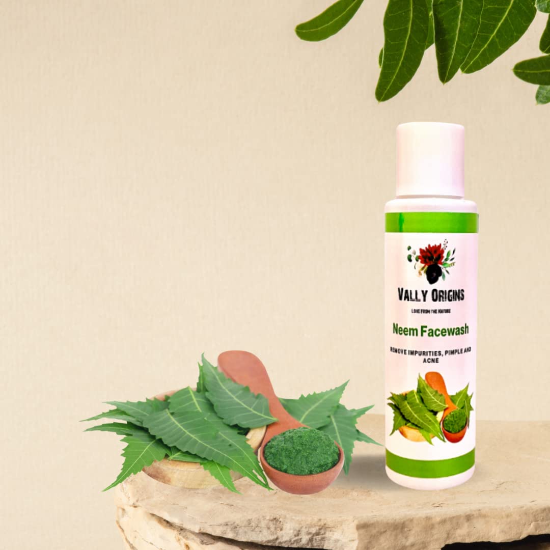 Neem Face Wash, Best For Removing Acne And Pimples. 100Ml