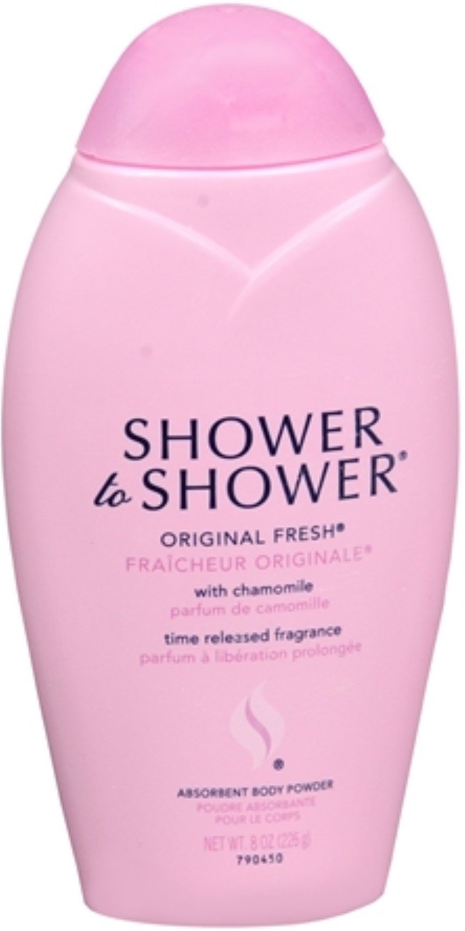 Shower To Shower Body Powder Original Fresh - 8 Ounce; Pack of 9